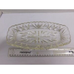 Anchor Hocking 10" Starburst Relish Dish